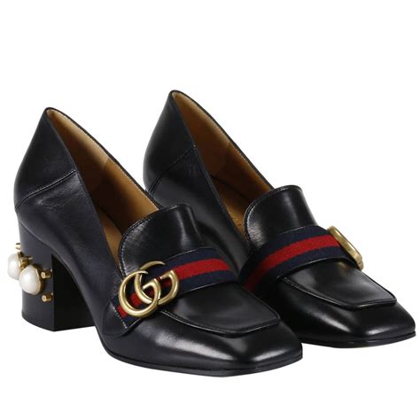 mocassin gucci femme talon|Mocassins Luxe Femme GUCCI® .